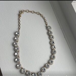 Jcrew sparkle necklace in gold